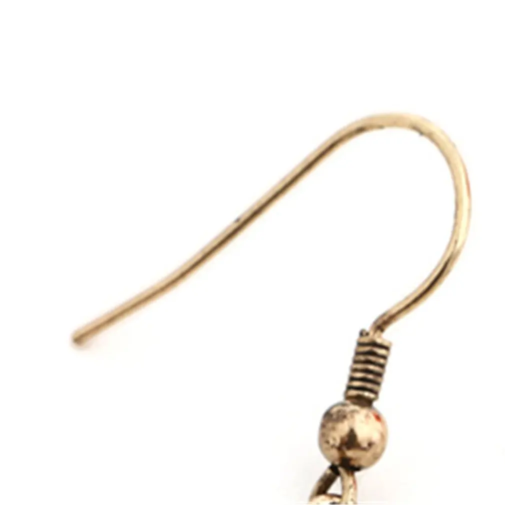 Винтажные Женские Висячие серьги в форме полумесяца роскошные серьги-подвески с