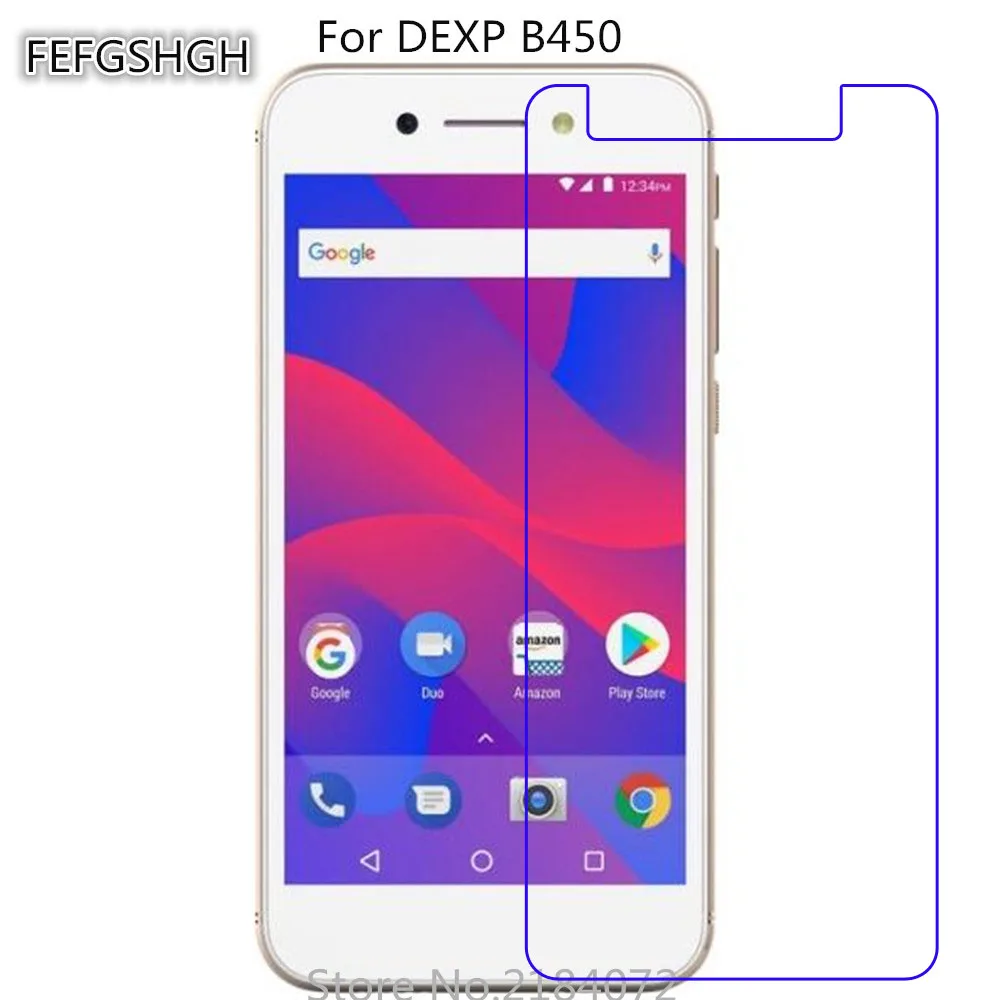 2 шт. закаленное стекло для DEXP B450 защитная пленка 9H защита экрана
