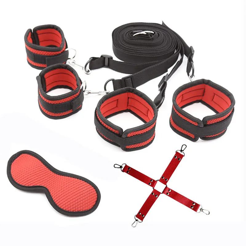 Женское нижнее белье Горячие наручники под кроватью БДСМ бондаж удерживающие