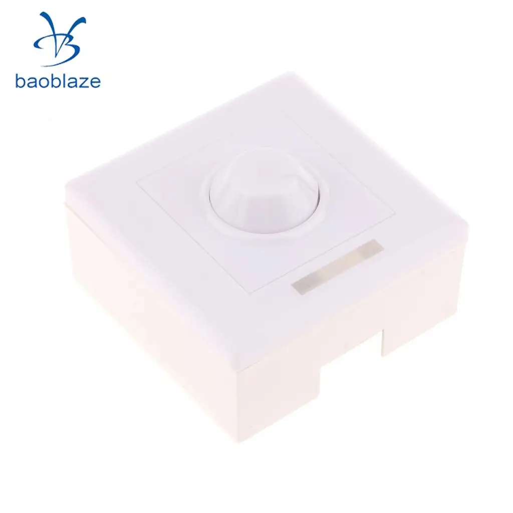 Диммируемый CFL/светодиодный диммер Baoblaze 1 Gang Way 110 240V с настенной розеткой и ИК