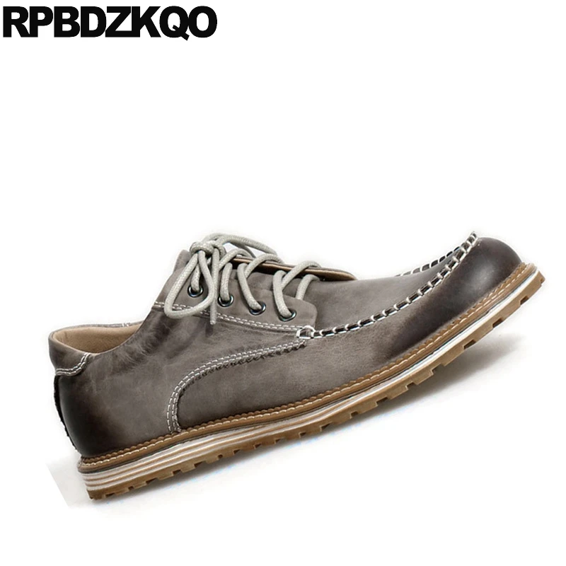 высокое качество обувь Британский стиль 2017 новых Мужские плоские повседневная