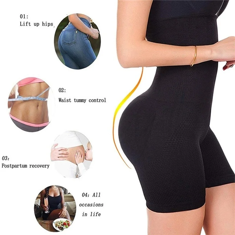 Стройнящий женский формирователь тела сжигание жира контроль живота бесшовный