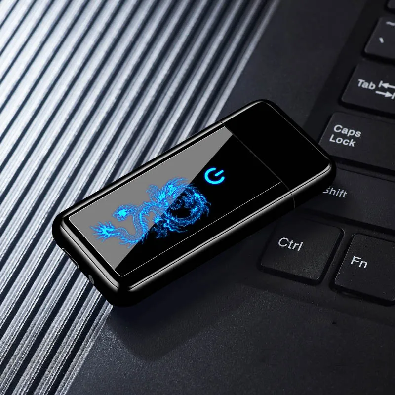 Электронная зажигалка USB для Somking Tungsten Turbo с полным экраном|Аксессуары сигарет| |
