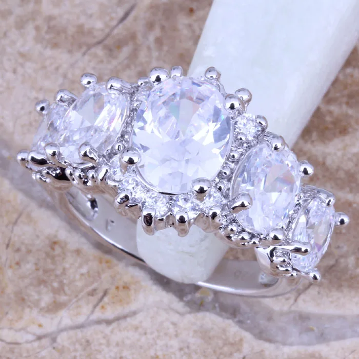 Женское кольцо с серебряным покрытием размеры 6 / 7 8/9 R0432|bag make|bag pianobag of pearl beads |