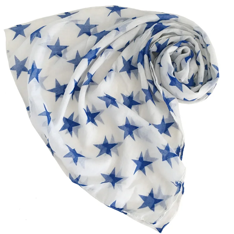 Легкий Модный мягкий женский шарф небольшие шарфы из полиэстера с принтом