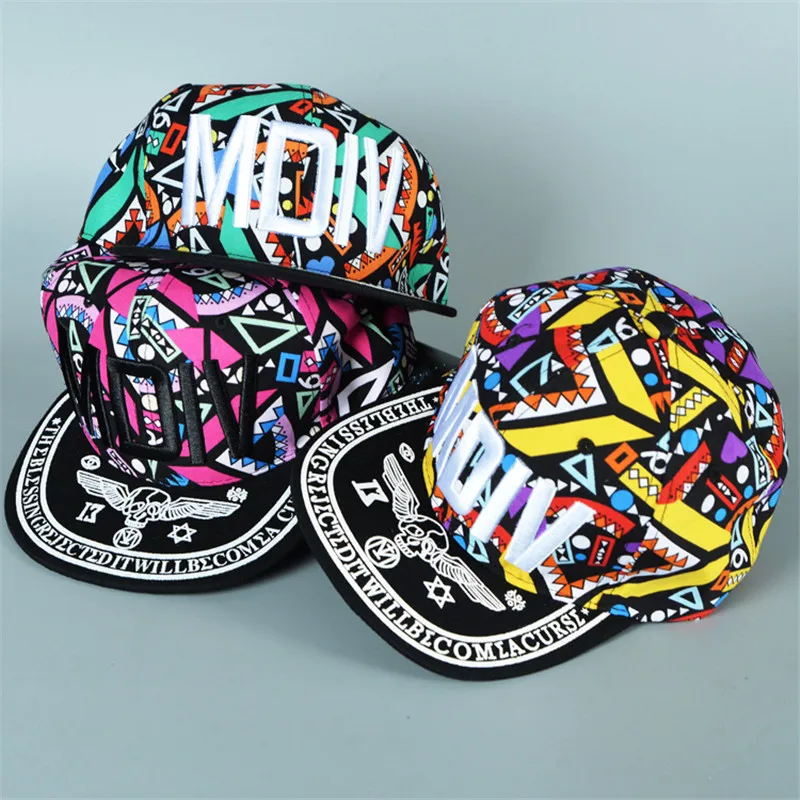 Canjoyn Повседневное цветок Для женщин мужчин Кепки Шляпа snapback управлением Солнца