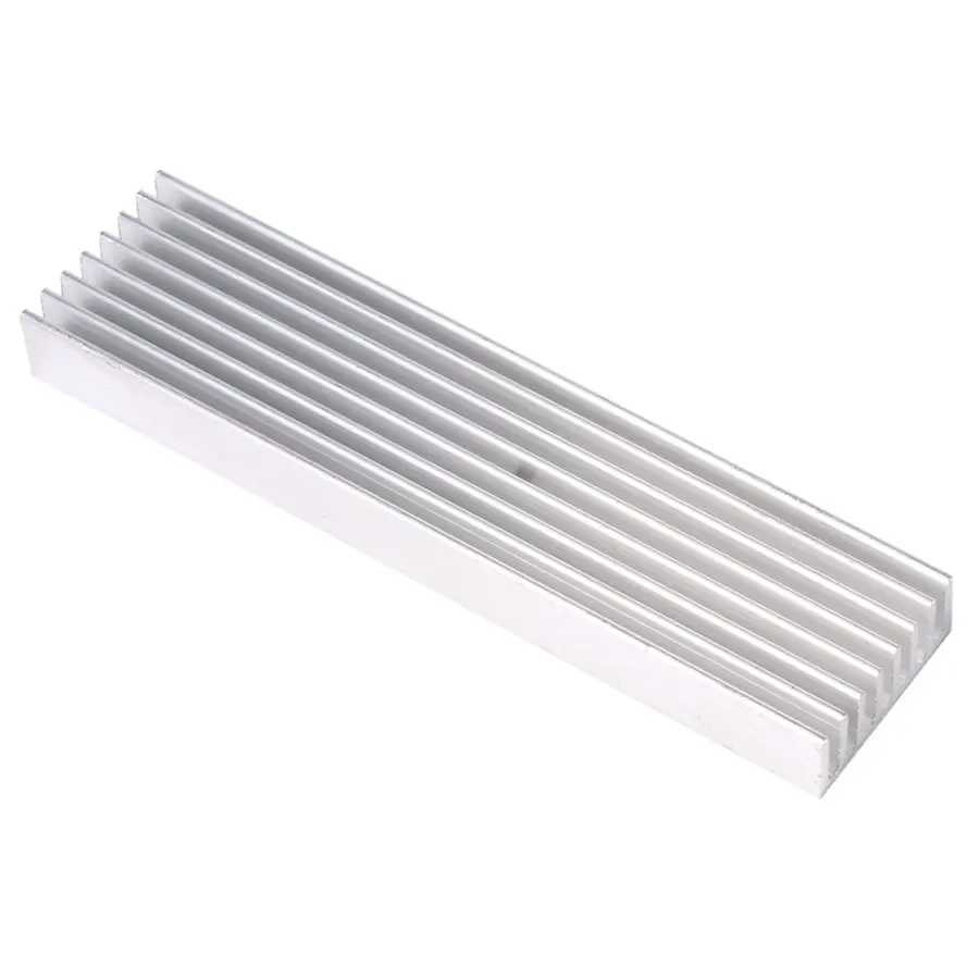 Новый алюминиевый радиатор 100*25*10 мм для самостоятельной сборки|heat sink|aluminum heat sinkheat