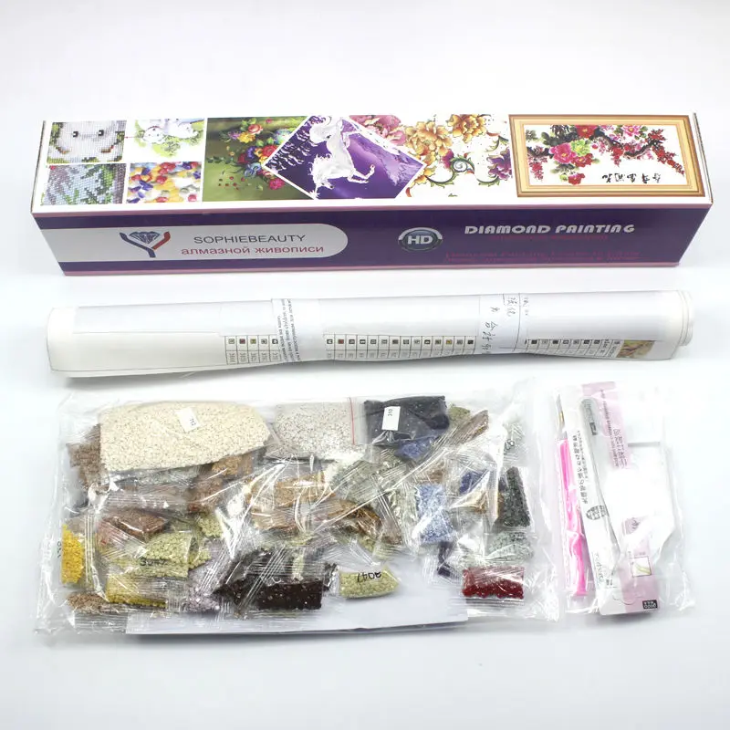 

5D Diy Diamond Painting Basket Of Flowers Diamond Painting Kit Square Drill Diamond Rhinestone Painting Unfinish Room Decoration