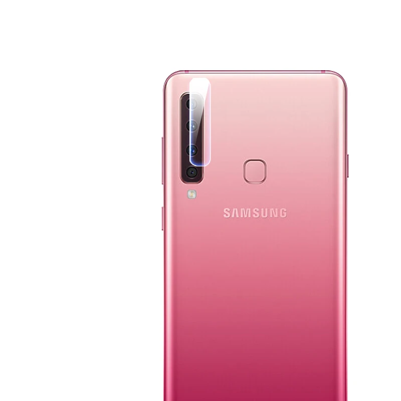 2 шт Для samsung Galaxy A9 A7 2018 объектив камеры закаленное стекло для Защитная пленка