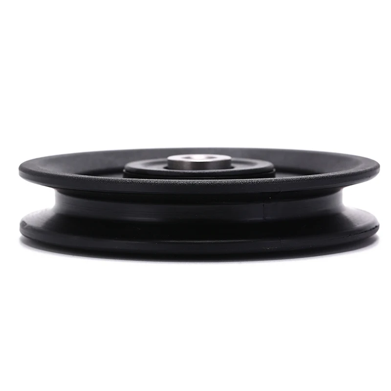

1Pc High Quality Bearing Pulley 115mm Wearproof Nylon Bearing Pulley Wheel Cable Gym Universal Fitness Equipment Part