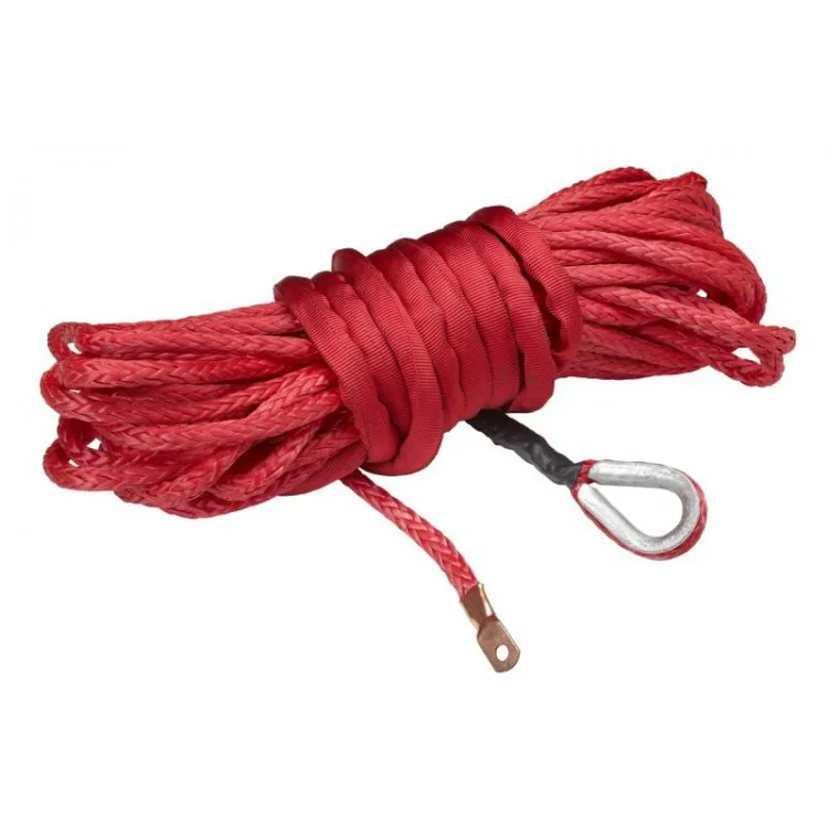Синтетический трос лебедки 14 мм 30 метров|winch rope|synthetic winch ropeuhmwpe rope |