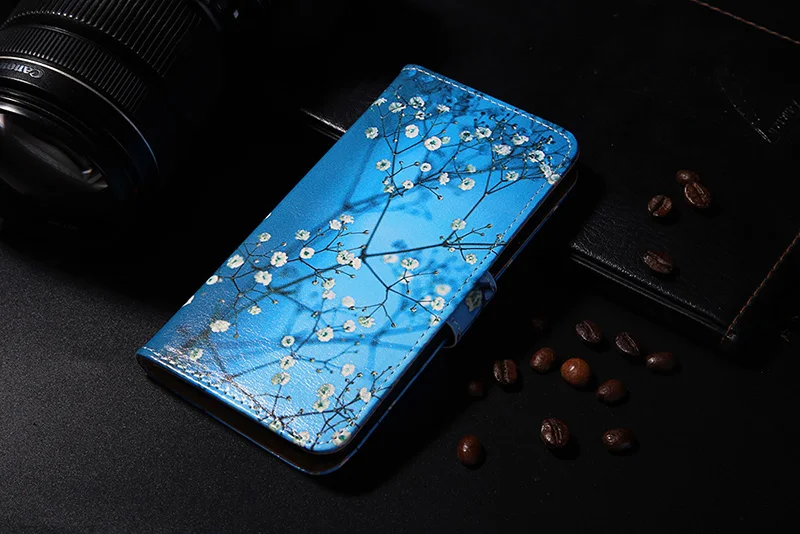 Branches Для Fly Life Mega Compact 4G Photo Pro power Plus 3 Slimline 5S FS529 мультяшный флип-чехол для телефона из искусственной кожи чехол Fundas Etui - Цвет: Branches