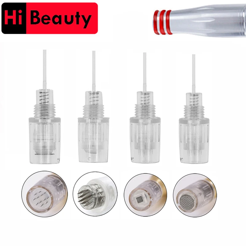 

5/10/30/50/100pcs 8mm Screw Port Tattoo Cartridges Microneedling Needles Microneedle Tip For MTS Derma Micro Nano Tattoo Needles