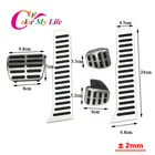 Нескользящие автомобильные педали из нержавеющей стали для Volkswagen VW Golf 5 6 Tiguan Octavia Jetta MK5 MK6 Scirocco CC Passat B6 B7