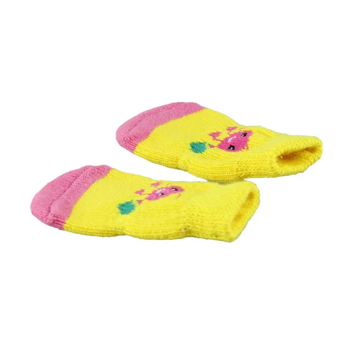 4 шт./компл. милого щенка собаки из мультика носки нескользящие нескользящая Нижняя лидер продаж, и