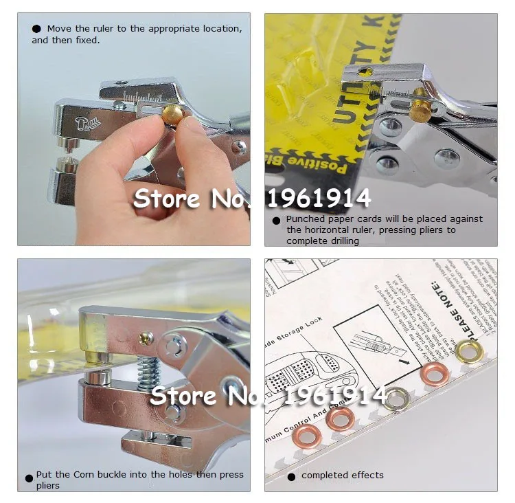 Бесплатная доставка двойная Настройка проушины + застежка для отверстий ручной