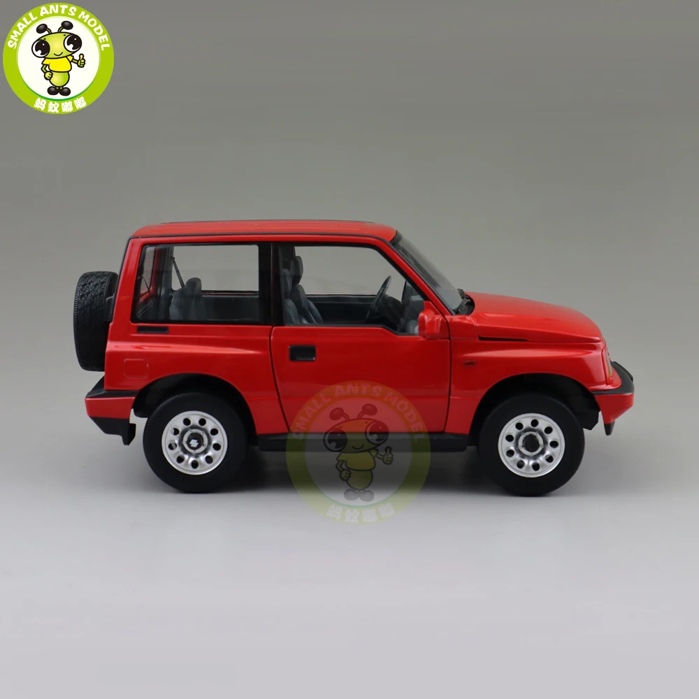 1/18 DORLOP Suzuki Vitara Escudo левосторонний диск Diecase модели автомобилей игрушки Детские подарки для мальчиков девочек красного цвета