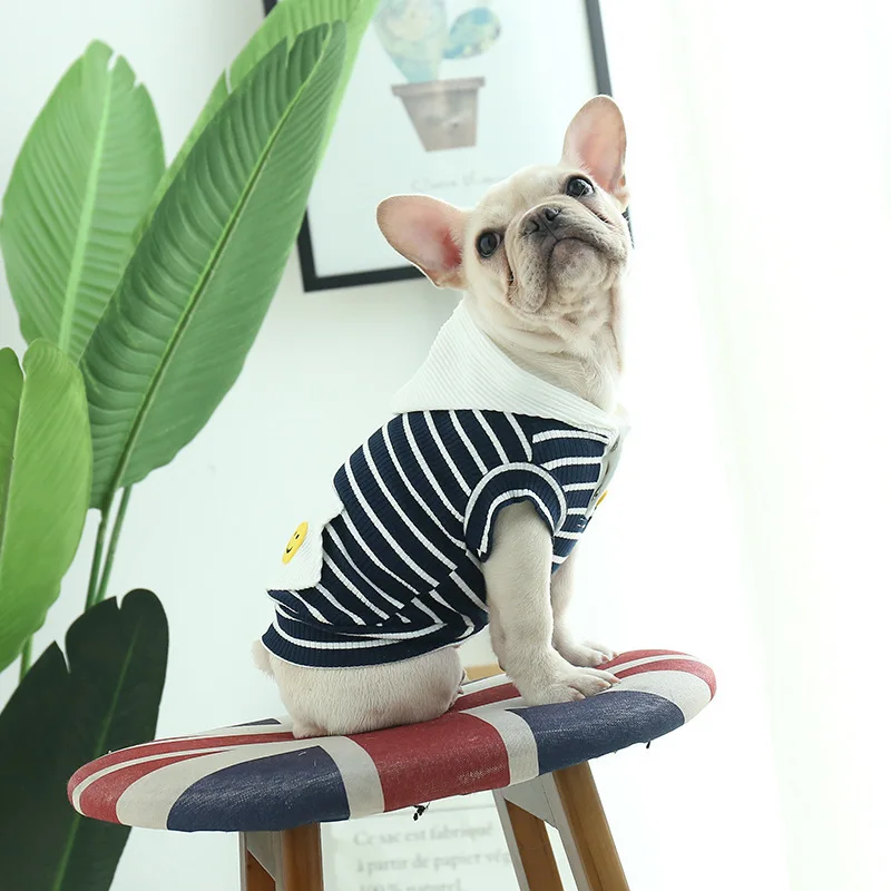 Одежда для животных 2018 весной и летом новый собака одежда хлопок стрейч Тедди