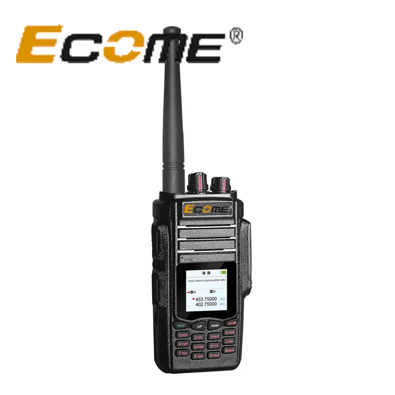 Рация WCDMA Ecome ET X7 3G аналоговая/WCDMA/GSM переключатель режима связи|walkie talkie radio|walkie