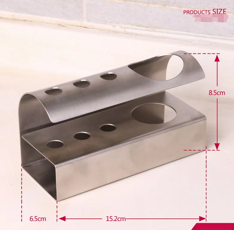 304 держатель зубной пасты из нержавеющей стали креативный металлический щетки