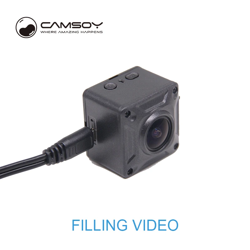 Видеокамера Camsoy X2 180 градусов Full HD 1080 P мини камера с разрешением видео DVR