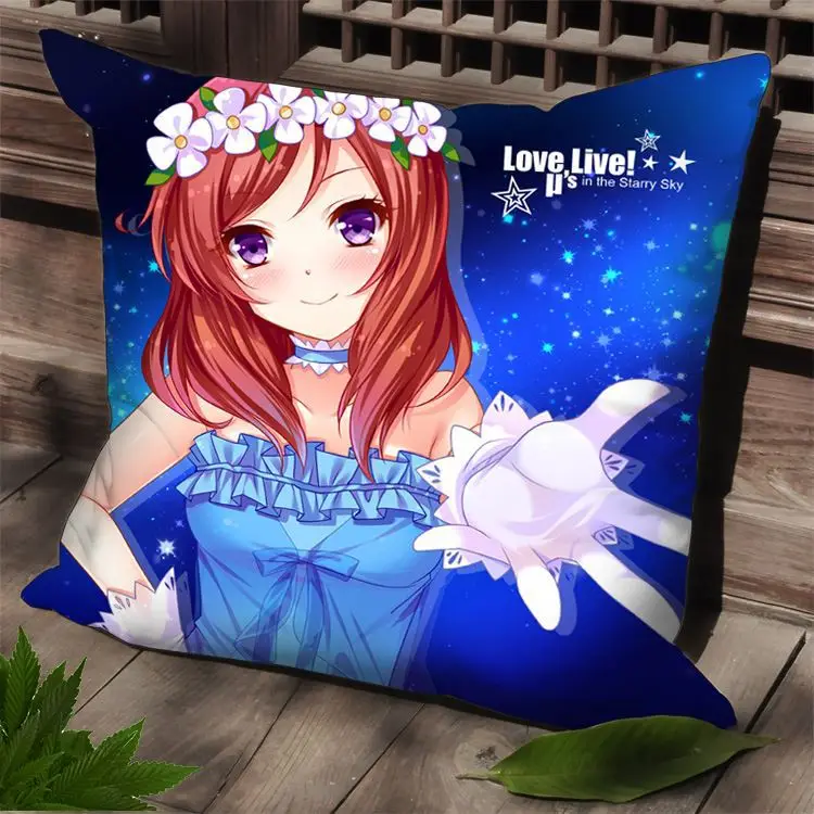 Новый Dakimakura квадратная Подушка Чехол японский Love Live аниме SPC6 | Дом и сад