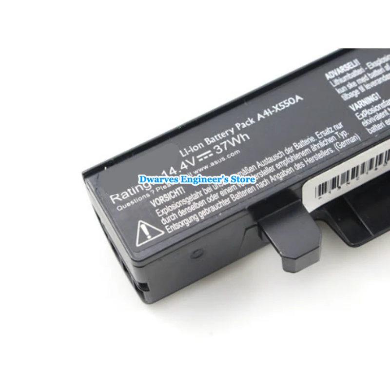14 4 В A41X550A оригинальный A41 X550A Аккумулятор для ASUS X550C X550B X550V X550D X450C X450 X452 Y581CA R510L