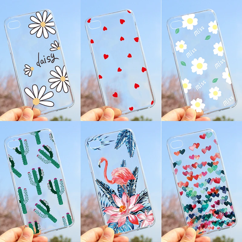 Милый чехол для телефона для iPhone 7, 8 Plus, 6, 6 S, X, XS, Max, XR, 5, 5S, SE, мягкий силиконовый чехол для iPhone 6 S PLUS, 7, 8, кактус, фламинго, чехол s