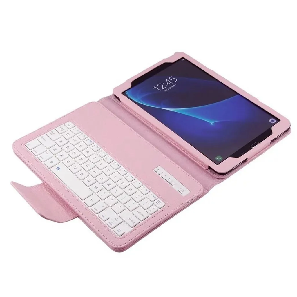 Bluetooth клавиатура для samsung Galaxy Tab A T580 10,1 чехол Авто Режим сна/пробуждения+ беспроводная клавиатура#20