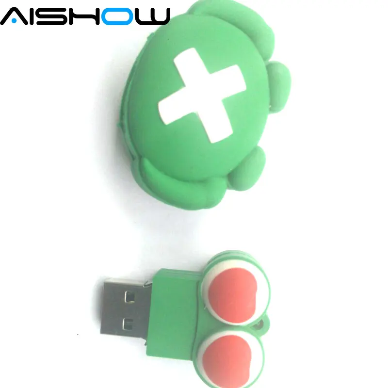 Оригинальный 4 ГБ 8 16 32 64 креативный мультяшный usb флэш-накопитель в виде лягушки