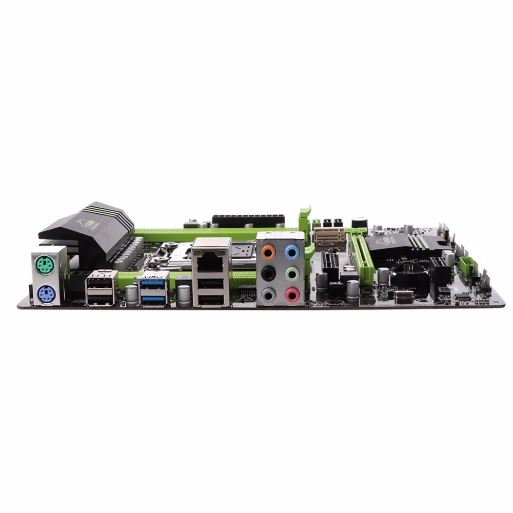 X79 материнская плата 2011 ATX основная плата USB3.0 SATA3.0 PCI-E 16X NVME M.2 SSD поддержка памяти REG ECC и процессор ЦП E5