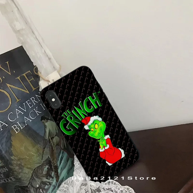 Babaite theGreen ofMonster Grinch Рождественский чехол для телефона iPhone X XSMAX 6 6S 7 7plus 8 8Plus 5 5S XR 10 Case11 11pro 11promax