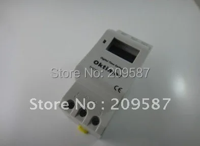 Цифровой программируемый таймер на din рейке 110VAC 16A|switch switch|switch 16aswitches programmable |