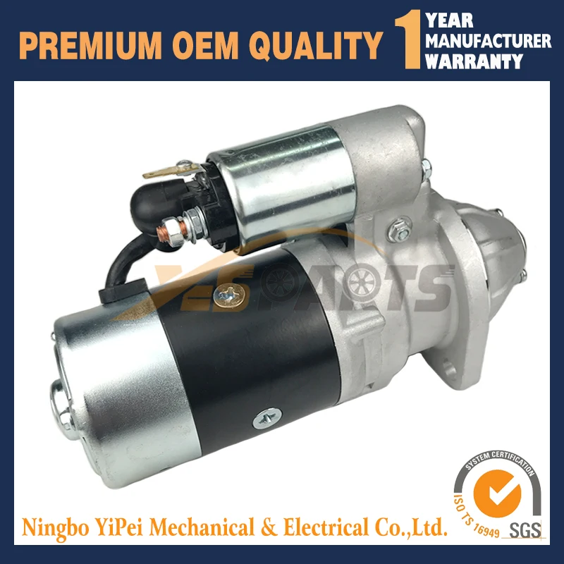Новый Стартер для Yanmar 4TNE98 RYM129953 77019 YM129953 77010|Альтернаторы и генераторы| |