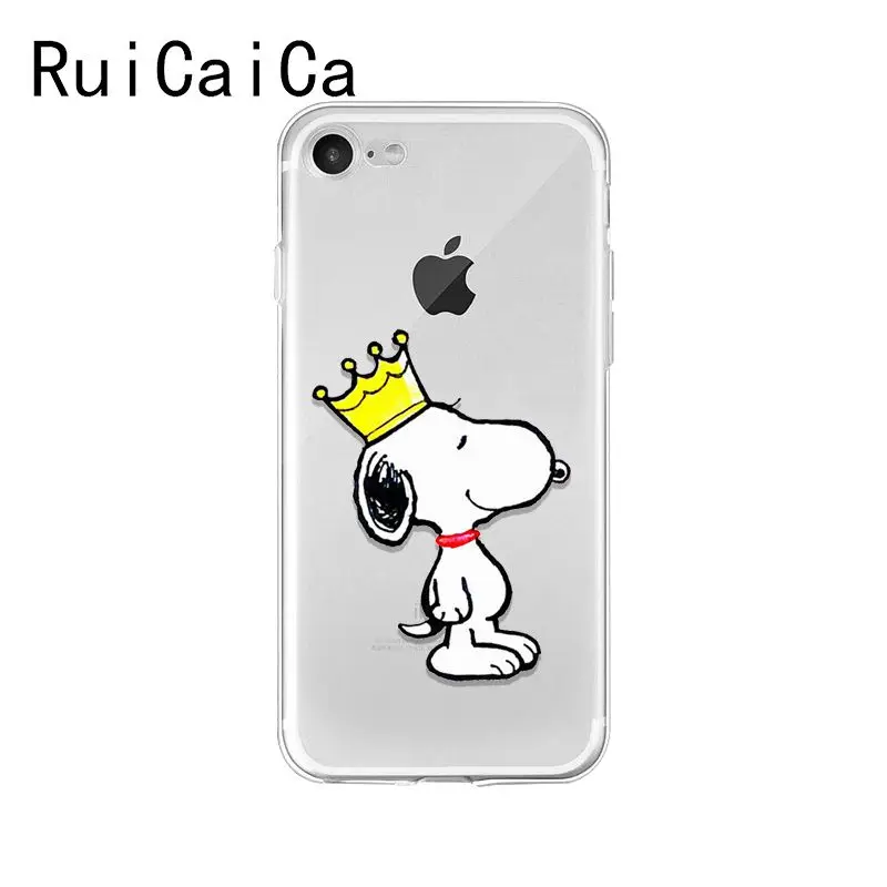 Ruicaica Модный мягкий силиконовый чехол из ТПУ для iPhone 8 7 6 6S Plus X XS MAX 5 5S SE XR