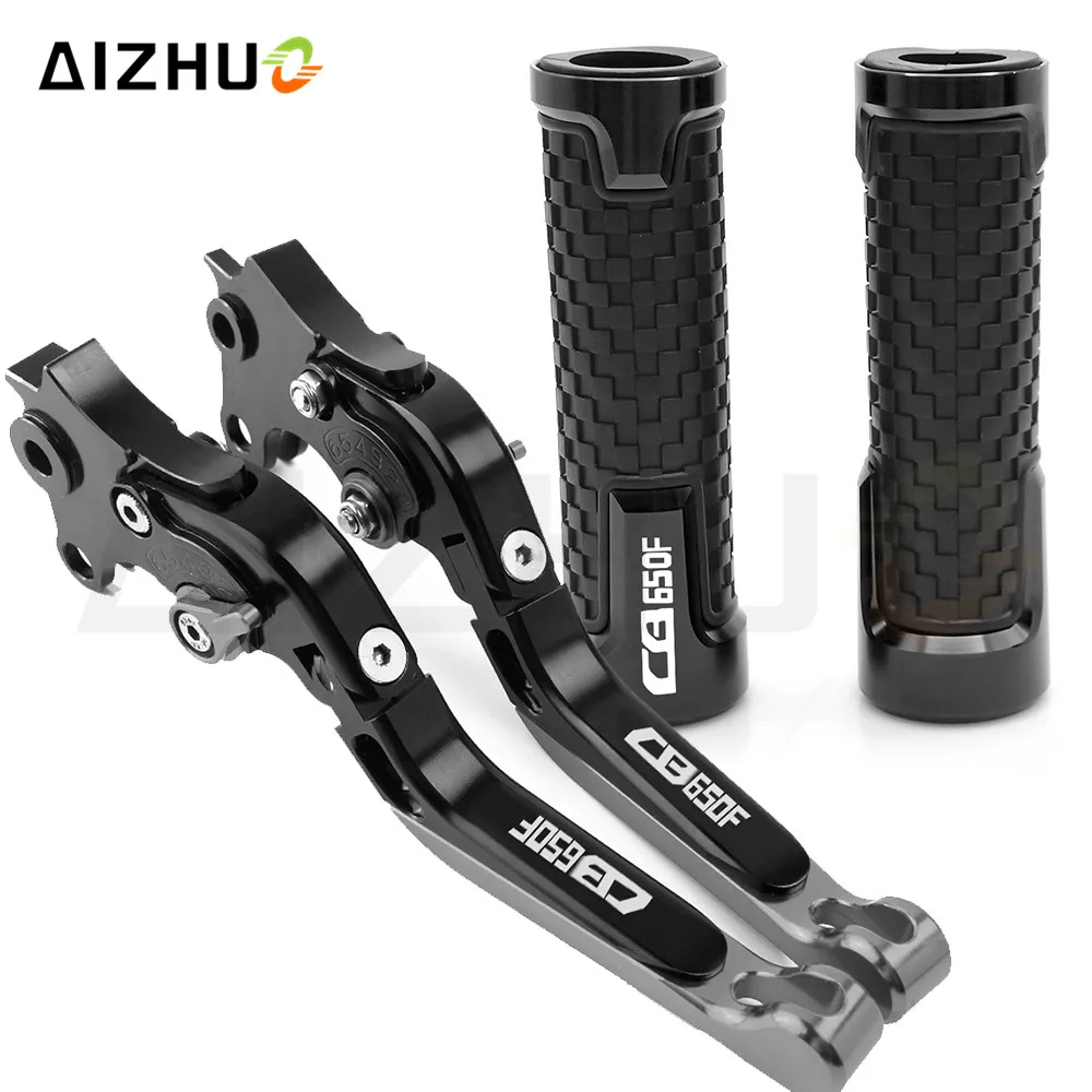 Тормозной рычаг сцепления для мотоцикла Выдвижной регулируемый + ручки Honda CB650F