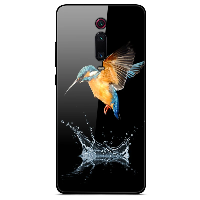 Tempered Glass Case For Xiaomi mi 9T Cover Mi9T Pro Soft Bumper Funda For Xiaomi mi Note 10 9T Pro Mi 9 Lite Phone Case Mi9 Lite