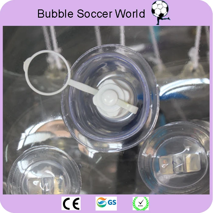 Воздушный Регулируемый 1 5 м надувной мяч для футбола бампер пузырь Кубка