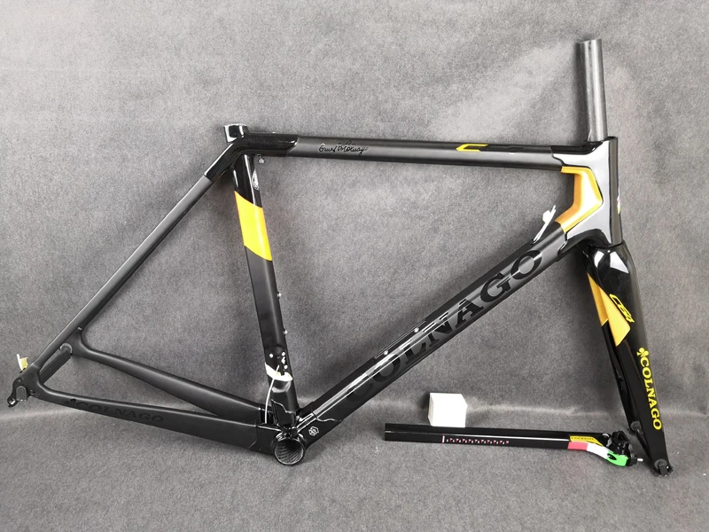 Черное золото Colnago C64 карбоновая дорожная рама T1100 набор углеродных велосипедов с 12 цветами на выбор