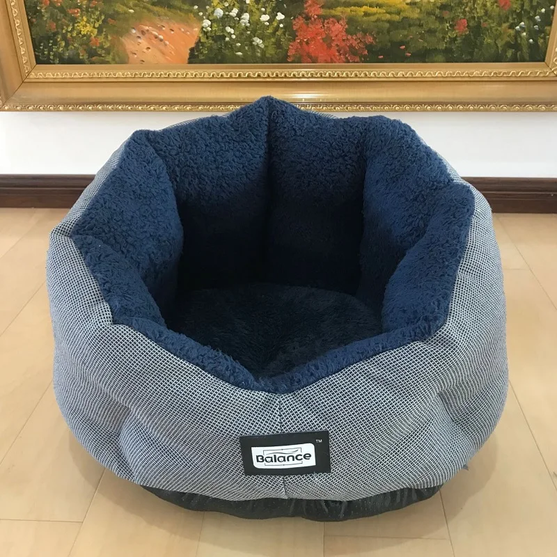 Утолщенный спальный мешок для питомца кровать кошки полузакрытое гнездо