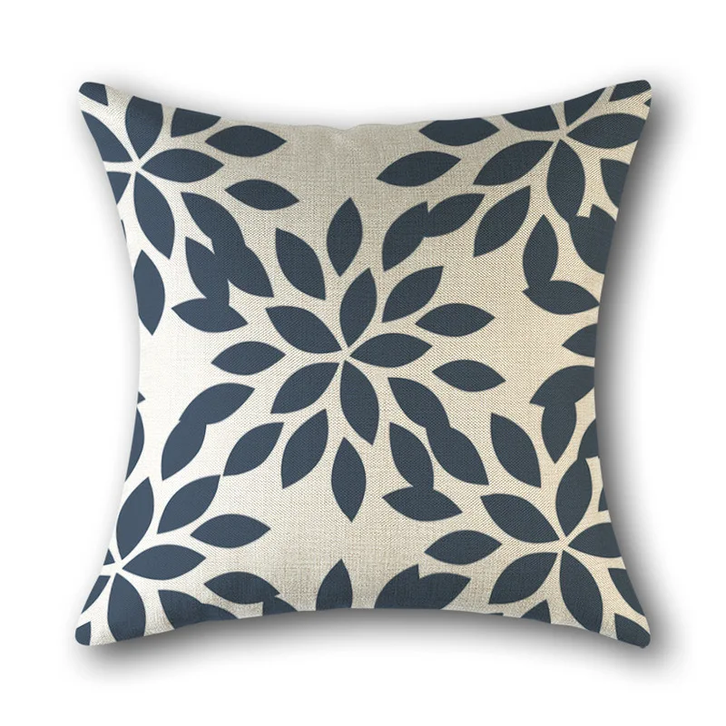 Простой современный синий геометрический скандинавский розовый абстрактный