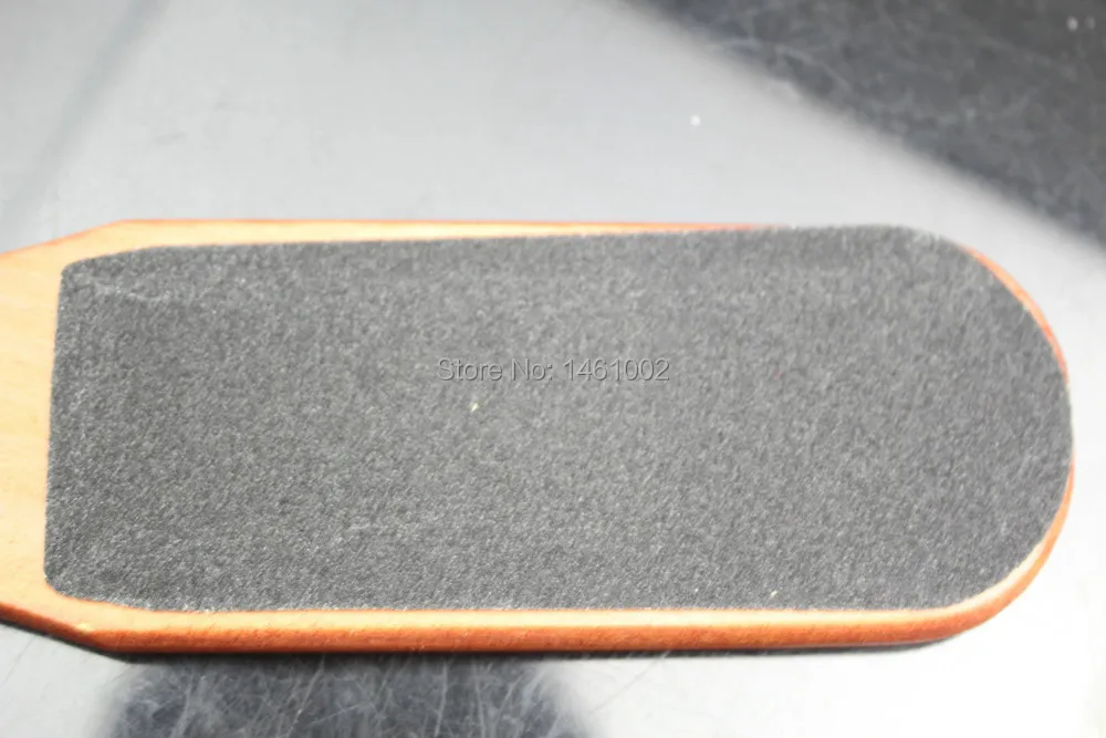 6 шт/лот деревянная двусторонняя терка для пяток инструмент педикюра бесплатная