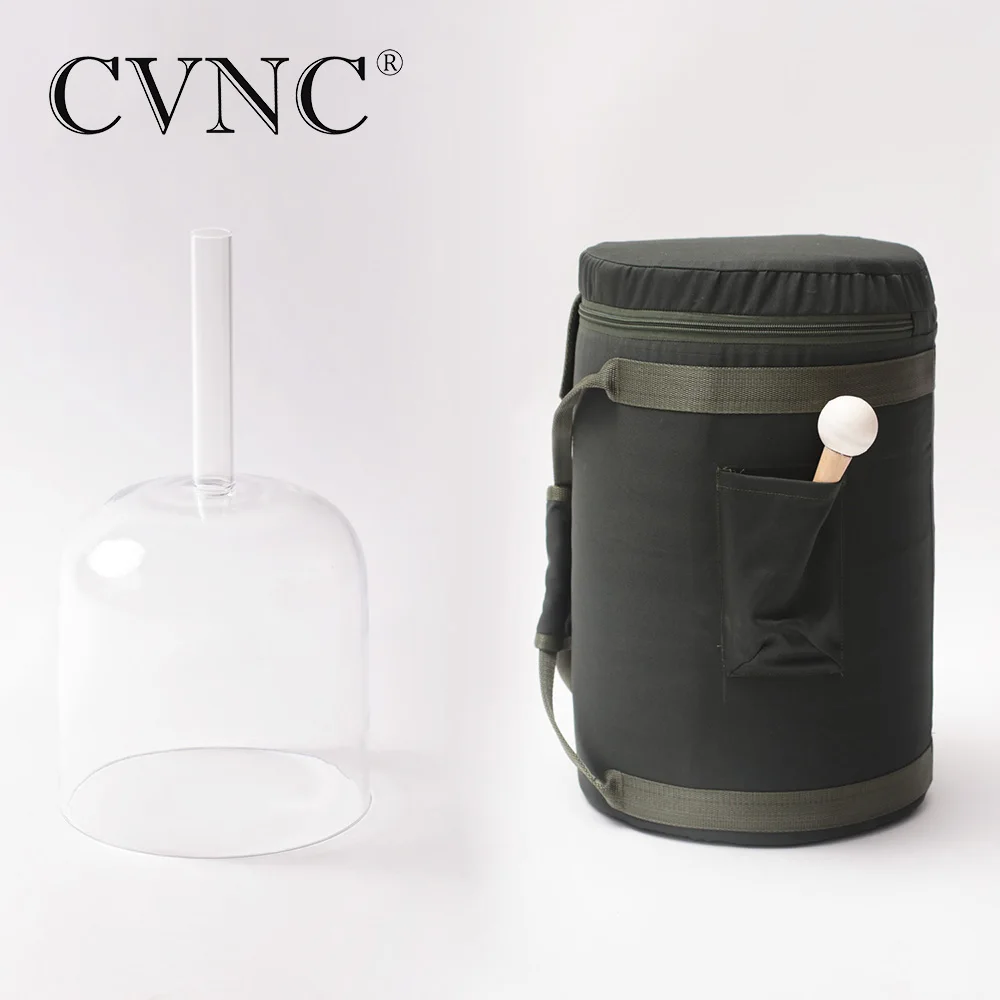 CVNC 440 Гц или 432 Гц " чакра настроенная C# D# E F# G# A# B любая полая ручка с прозрачными кристаллами Поющая чаша