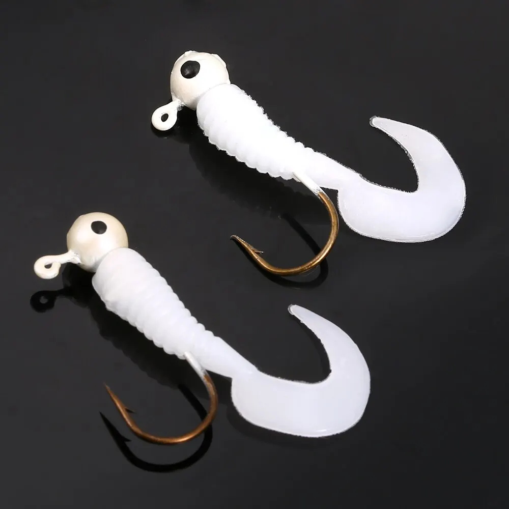 45 шт Ассорти рыболовных приманок набор смешанные мягкие приманки для бусины в