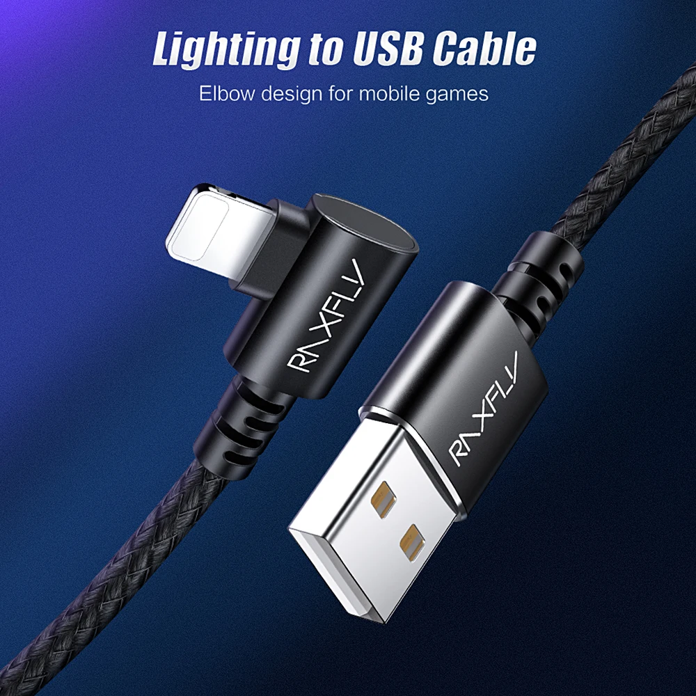 Кабель RAXFLY L-TYPE с usb-кабелем для iPhone XS Max кабель синхронизации данных и телефона