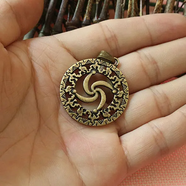 1 шт. символ стержня блестящее ювелирное изделие славянский амулет Свастика.