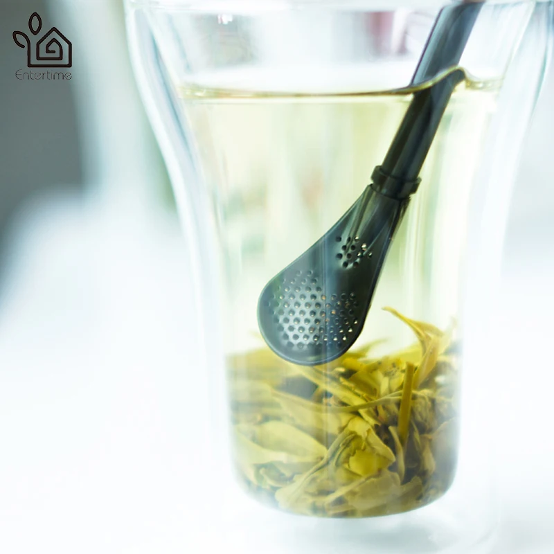 Набор для развлечения из 4 штук нержавеющей стали питья соломинки Yerba Mate