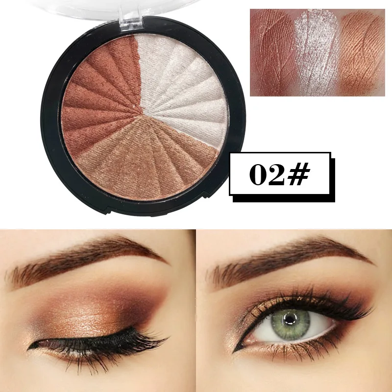 Алмазная блестящая жемчусветильник ка тени для век натуральная и трехмерная