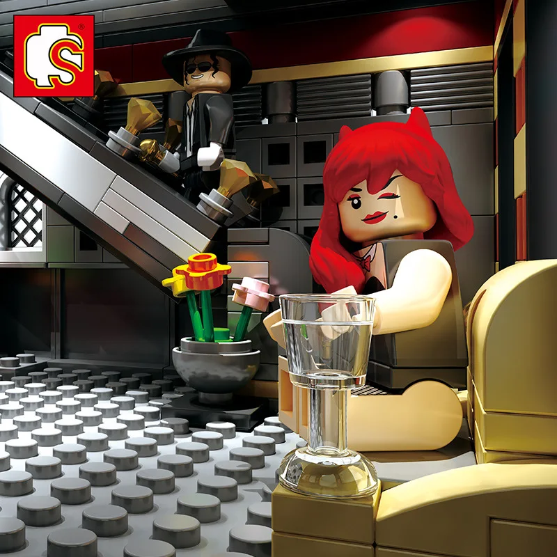 2488 шт. кирпичи светодиодный класса люкс для ночного клуба городская улица View