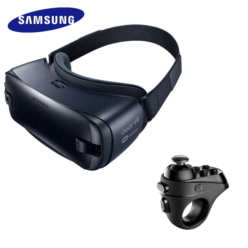 Gear VR 4,0 3D очки Гироскопический Датчик шлем виртуальной реальности, встроенный для Samsung Galaxy Note 7 S6 S6 Edge+ S7 S8 S8plus S9 S7Edge - Цвет: Gear-VR4 RE